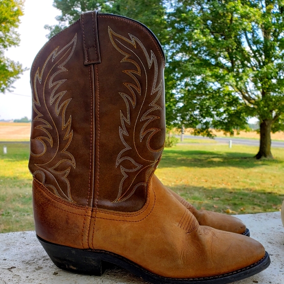 Laredo Shoes - Laredo Lea Vamp Fox Western Boots